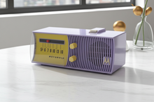 Load image into Gallery viewer, Hyacinth Lavender 1957 Motorola Model 5T27V-1 AM Vacuum Tube Radio Rare Model Beyond Rare Color!
