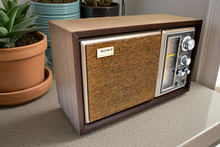 Load image into Gallery viewer, 1975-1977 Sony Model ICF-9550W AM/FM Solid State Transistor Radio Sounds Great! 