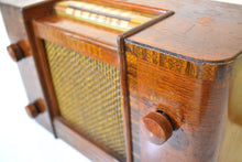 Load image into Gallery viewer, Artisan Crafted Wood 1946 Westinghouse Model H-130 Vacuum Tube AM Radio Nice Color! Awesome Performer!