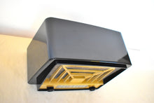 画像をギャラリービューアに読み込む, Deco Black and Gold Beauty 1950 Westinghouse Model H321T5 Vacuum Tube AM Radio Sounds Great Excellent Plus Condition!