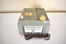Load image into Gallery viewer, Aspen Green 1968 Westinghouse Model RLA-1111A Solid State Transistor AM Clock Radio Excellent Condition and Great Sounding!
