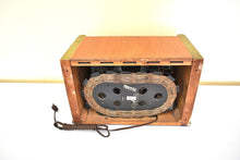 Load image into Gallery viewer, Green Wood 1946 Zenith Model 6D029G Consoltone Vacuum Tube AM Radio Excellent Condition! Rare Color!