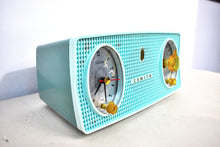 Charger l'image dans la galerie, Belvedere Blue 1959 Zenith Model B514F Vacuum Tube Radio! Sounds Great and Looks Great! Excellent Condition!