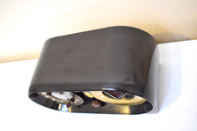 Load image into Gallery viewer, Espresso Brown Owl Eyes 1951 Zenith Model G516 AM Vacuum Tube Radio Great Looking and Sounding!