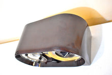 Load image into Gallery viewer, Espresso Brown Owl Eyes 1951 Zenith Model G516 AM Vacuum Tube Radio Great Looking and Sounding!