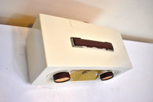 Load image into Gallery viewer, Taupe Tan 1955 Zenith Model R-511W AM Vacuum Tube Radio Excellent Condition Sounds Great!