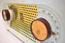Load image into Gallery viewer, Taupe Tan 1955 Zenith Model R-511W AM Vacuum Tube Radio Excellent Condition Sounds Great!