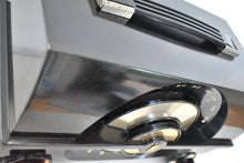 Load image into Gallery viewer, Harley Black 1955 Zenith Model R-615Y Vacuum Tube AM Clock Radio Black Beauty Sounds Fantastic!