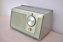 Load image into Gallery viewer, Avocado Green 1961 Zenith Model F510F Vacuum Tube Radio! Sounds Great and Looks Great!