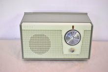 Load image into Gallery viewer, Avocado Green 1961 Zenith Model F510F Vacuum Tube Radio! Sounds Great and Looks Great!