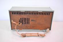 Load image into Gallery viewer, Avocado Green 1961 Zenith Model F510F Vacuum Tube Radio! Sounds Great and Looks Great!