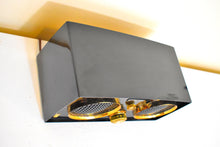 Load image into Gallery viewer, Gloss Black 1954 Zenith Model Z512-Y Vacuum Tube AM Radio Owl Eyes! Excellent Condition! Sounds Great!