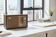 Load image into Gallery viewer, Bluetooth Ready To Go - 1975-1977 Sony Model ICF-9550W AM/FM Solid State Transistor Radio Sounds Fantastic! Sony Only!