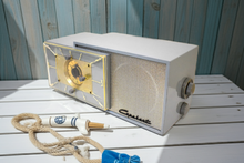 Load image into Gallery viewer, Battleship Gray 1954 Capehart Farnsworth Model TC-62 AM Vintage Vacuum Tube Radio Sounds Great! Awesome Model!