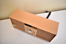 Charger l&#39;image dans la galerie, Bluetooth Ready To Go - Peach Beige Early 60s Royal Unknown Model AM Vacuum Tube Radio Sounds Great! Dual Speakers!