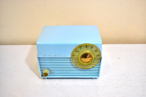 Sonic Blue 1953 Westinghouse Model H-380T5 Vacuum Tube AM Radio Big Sound! Excellent Plus Condition!