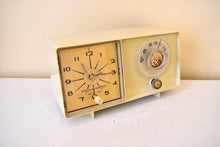 Load image into Gallery viewer, Bluetooth Ready To Go - Beige 1966 General Electric Model C-403H Vacuum Tube AM Radio Alarm Clock Excellent Condition! Sounds Great!