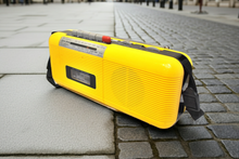 画像をギャラリービューアに読み込む, Cab Yellow 80s Street Beat Model CT-72 AM FM Cassette Mini Boombox Radio! Sounds Great Excellent Condition!
