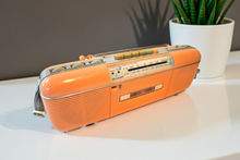 Load image into Gallery viewer, Pretty in Pink Sharp Model QT50(P) AM FM Cassette Player Radio! Sounds Great Excellent Condition! 