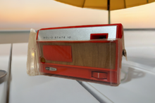 Load image into Gallery viewer, Cardinal Red 60s Ideal Unknown Model Portable AM Transistor Radio Excellent Condition Loud Clear Sounding!