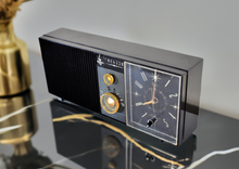 画像をギャラリービューアに読み込む, Bluetooth Ready To Go - Gloss Black 1962 Emerson Lifetimer I Model 31L02 Vacuum Tube AM Clock Radio Classy Looking! Sounds Fantastic!