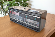 Load image into Gallery viewer, Bluetooth Ready To Go - Late 80s Soundesign Model 3838WAL AM FM Cassette Digital Alarm Clock Radio! Sounds Great Excellent Condition!