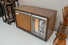 Load image into Gallery viewer, Bluetooth Ready To Go - 1975-1977 Sony Model ICF-9550W AM/FM Solid State Transistor Radio Sounds Fantastic! Sony Only!