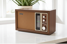 Load image into Gallery viewer, 1975-1977 Sony Model TFM-9450W AM/FM Solid State Transistor Radio Sounds Great! (Copy)