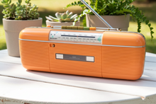 Load image into Gallery viewer, Pretty in Pink Sharp Model QT50(P) AM FM Cassette Player Radio! Sounds Great Excellent Condition!