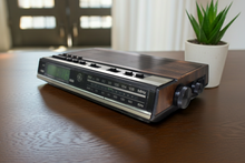 Load image into Gallery viewer, Wood Grain 1980s General Electric Model 7-4638B AM FM Digital Alarm Clock Radio! Excellent Condition!