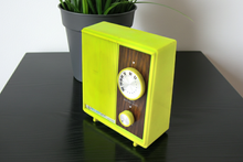 Load image into Gallery viewer, Bluetooth Ready To Go - Neon 70s Melody Unknown Model AM Solid State Transistor Radio! Rare Model Outta Sight!