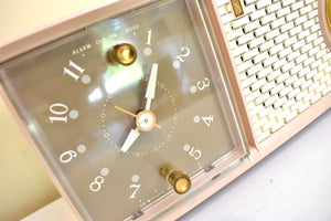 Pale Pink 1962 Zenith  Model J514 AM Vacuum Tube Radio Great Sounding! Excellent Condition!