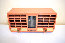 Load image into Gallery viewer, Pumpkin Spice 1956-1957 Arvin Model 3561 Vacuum Tube Radio Dual Speaker Primo Sound and Looks!