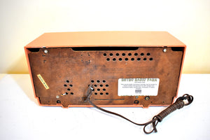 パンプキン スパイス 1956-1957 アービン モデル 3561 真空管ラジオ デュアル スピーカー プリモ!