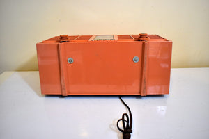 Pumpkin Spice 1956-1957 Arvin Model 3561 Vacuum Tube Radio Dual Speaker Primo Sound and Looks!
