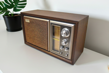 Load image into Gallery viewer, Bluetooth Ready To Go - 1975-1977 Sony Model ICF-9550W AM/FM Solid State Transistor Radio Sounds Fantastic! Sony Only!