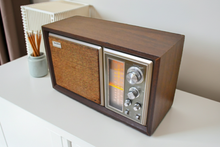 Load image into Gallery viewer, 1975-1977 Sony Model ICF-9550W AM/FM Solid State Transistor Radio Sounds Great!