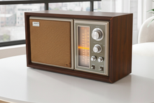 Load image into Gallery viewer, 1975-1977 Sony Model ICF-9550W AM/FM Solid State Transistor Radio Sounds Great! (Copy)