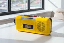 画像をギャラリービューアに読み込む, Cab Yellow 80s Street Beat Model CT-72 AM FM Cassette Mini Boombox Radio! Sounds Great Excellent Condition! (Copy)