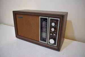 Bluetooth Ready To Go - 1975-1977 Sony Model TFM-9450W AM/FM Solid State Transistor Radio Sounds Great!