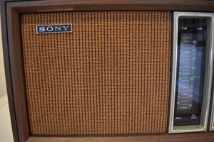 Bluetooth Ready To Go - 1975-1977 Sony Model TFM-9450W AM/FM Solid State Transistor Radio Sounds Great!