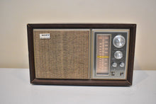 画像をギャラリービューアに読み込む, ソニーだけ！ 1975 ～ 1977 年 Sony モデル TFM-9440W AM/FM ソリッドステート トランジスタ ラジオのサウンドは素晴らしいです。