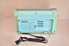 Load image into Gallery viewer, Miami Blue 1980s JCPenney Model 680-3041 AM FM Digital Alarm Clock Radio! Excellent Condition! Rare Model!