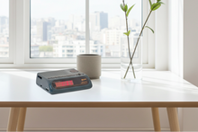 Load image into Gallery viewer, Forest Green Gran Prix Model D509-DK AM FM Digital Alarm Clock Radio! Excellent Condition!