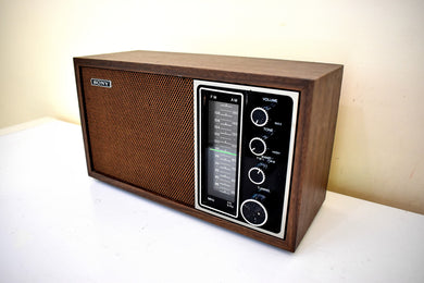 Sony Only! 1975-1977 Sony Model TFM-9440W AM/FM Solid State Transistor Radio Sounds Great!