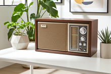 Load image into Gallery viewer, Bluetooth Ready To Go - 1975-1977 Sony Model ICF-9550W AM/FM Solid State Transistor Radio Sounds Fantastic! 