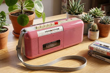 画像をギャラリービューアに読み込む, Magenta 80s Street Beat Model CT-72 AM FM Cassette Mini Boombox Radio! Sounds Great Excellent Condition!