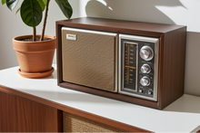 画像をギャラリービューアに読み込む, 1975-1977 Sony Model ICF-9550W AM/FM Solid State Transistor Radio Sounds Great! 