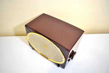 Load image into Gallery viewer, Burgundy Dynamo 1955 Zenith Model A513-R Vacuum Tube AM Radio Sounds Spectacular Excellent Condition!