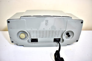 ガル グレー 1953 ゼニス モデル K622 真空管ラジオ目覚まし時計 見た目も音も素晴らしい！非常に良い状態！